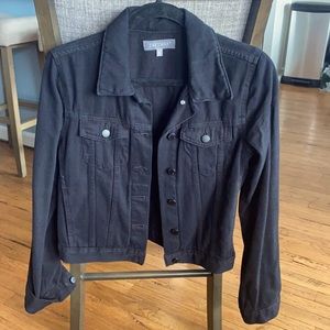 EUC women’s black jean jacket